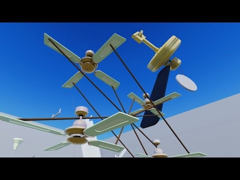 The Most Funniest Super Crazy Wobbly Ceiling Fans