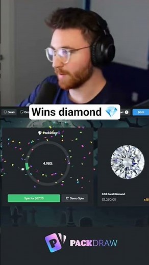 PLAY GAME ON PACKDRAW #packdraw #twitch #collegeexperience #unboxing