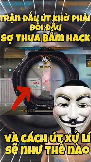 Trận đấu khi út khờ đối đầu tên sợ thua bật hack và cách út xử lí sẽ như thế nào #freefire #highilts