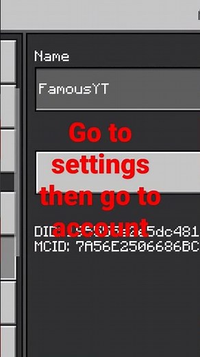 How to change name in Minecraft