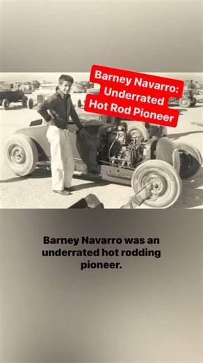 118K views · 3.5K reactions | The quick story of Barney Navarro by Roadkill’s David Freiburger | H&H Flatheads | Facebook