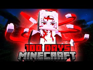 I Survived 100 Days as a DEMON SLAYER In HARDCORE MINECRAFT!