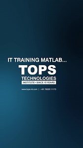 291 reactions | IT Training Matlab TOPS Technologies | TOPS Technologies Pvt Ltd | Facebook