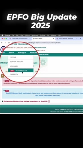 Parmod Kumar on Instagram: "Check EPF Balance In Single Click! #epf #pf #epfo #epfguide #epfhelp #pfclaim #uan"