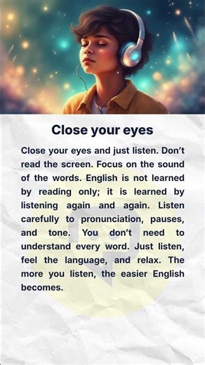 Don’t Read ❌ Just Listen 🎧 | English Practice #englishstory #englishlearning