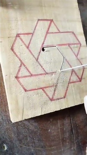 Technique scroll saw #technique #scrollsaw #diy #art #craft #carved #woodwork #short