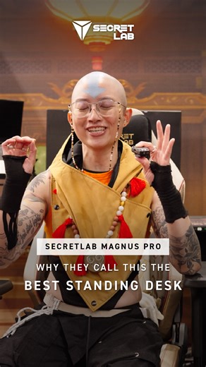 Secretlab on Instagram: "It doesn’t get any cleaner than this. With top-tier cable management and sit-to-stand adjustability, Secretlab MAGNUS Pro delivers maximum productivity with minimum distractions. Link in bio | secretlab.co/magnus-pro"