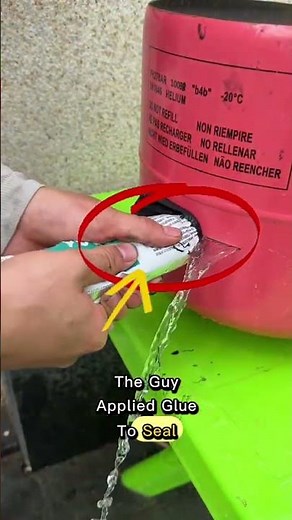 Fixing a Leaking Bucket with Glue — Simple and Quick Solution