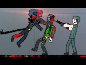 PREDATOR Fights Alien That ESCAPED - People Playground Gameplay