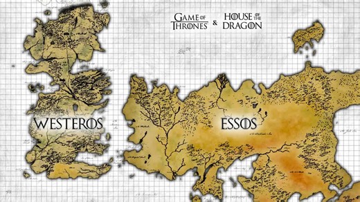 Game of Thrones world map explained