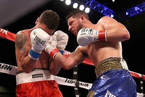30K views · 419 reactions | HammerHands, Julian Rodriguez enters the ring this Friday on Unimas Solo Boxeo. The NJ native comes in with a record of (14-0, 10 KOs). | Top Rank Boxing | Facebook