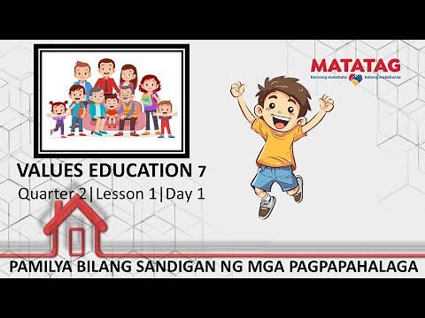 Values Education 7| Quarter 2| Lesson 1| Day 1| Pamilya Bilang Sandigan ng Pagpapahalaga
