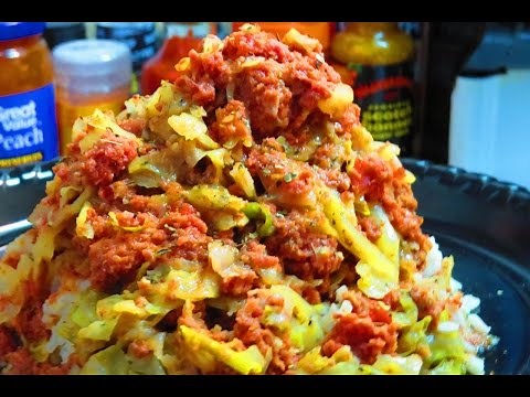 Quick & Easy Canned Corned Beef & Cabbage - B 4 Pay Day Meals