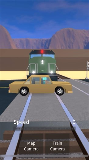 Train vs car #roblox