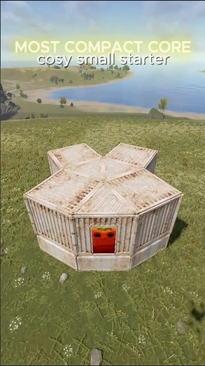 MOST COMPACT STARTER IN #rust #rustbase #rustbasedesign #rustgame #rustpvp #rustclips #rustshorts