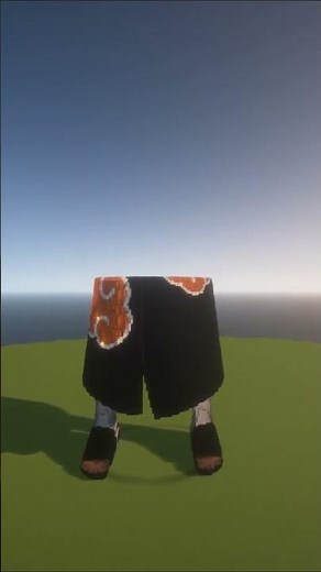 Make Itachi Uchiha In Minecraft: Timelapse