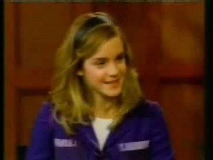 Emma on Regis and Kelly 2005