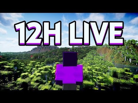 "🔥 12 HOURS of Non-Stop Minecraft Live Stream!" part 3