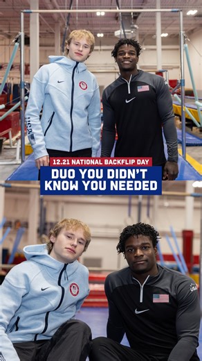 Team USA on Instagram: "Happy #NationalBackflipDay 🎉 Celebrate with us by posting your flip using the hashtag and tuning into @frederickflips’ all-day livestream starting NOW on Instagram!"