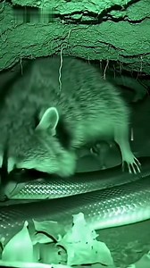 8.8K views · 148 reactions | Night Terror in the Raccoon Den – Snake Attack on Cubs | Animation Animal Ai | Facebook
