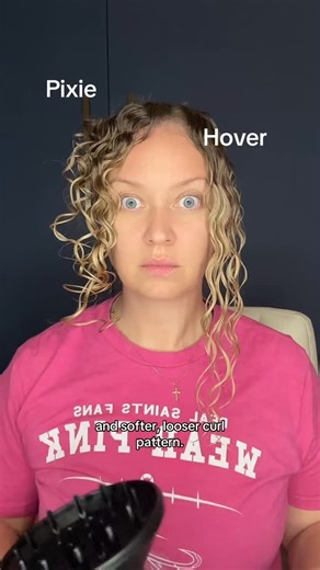 the hair plop & satin sleeper on Instagram: "Are you team pixie diffusing or hover diffusing? #hairdiffusing #pixiediffusing #hoverdiffusing #diffusing101 #wavyhaircare"