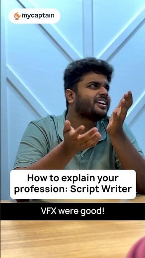 Explaining Job Profession - Script Writer | Mycaptain