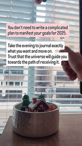 Why you're overthinking it ⬇️ Look, the internet tells you to use: Affirmations, scripting, vision boards, journaling at 11:11, etc. But these are all toys that make you 🔨 think you're in control Truth is.... the universe is in control. Not your strategy and obsession with results. That didn't work this year. So it time to try something new ⬇️ Miracles arrive when you let go of controlling everything through these toys, and begin to TRUST the spiritual realm where anything is possible for you �