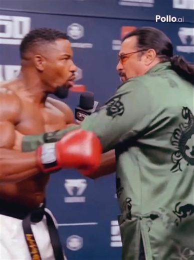 Michael Jai White vs Steven Seagal in the Octagon | Part 2