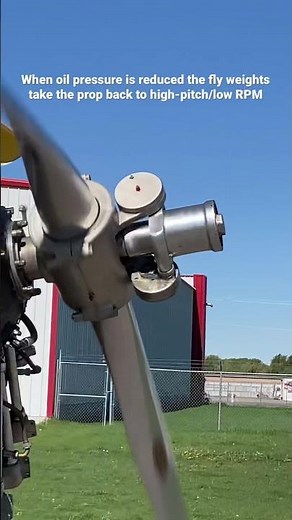 Constant-speed prop operation