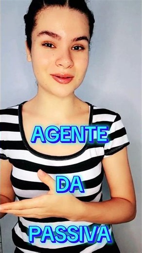 Agente da passiva - Gramática em menos de 3 minutos