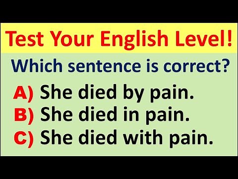 English Grammmar Quiz: Test Your English Level!
