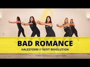 “Bad Romance” || ‪@HalestormRocks‬ || Dance Fitness Choreography || REFIT® Revolution
