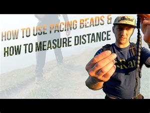 How to Use Pace Beads & How to Measure Distance (Map Reading)