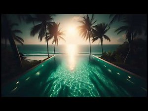 Infinity Pool Serenity 🌴 | Ambient Chill Music for Relaxation & Peace