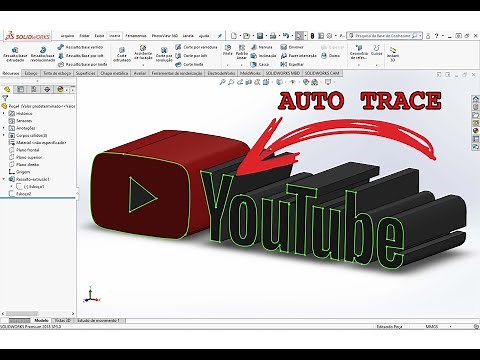 TUTORIAL SOLIDWORKS PARA INICIANTES - AUTOTRACE