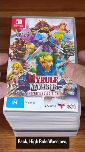 Every Zelda game released on switch