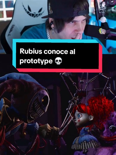 Rubius conoce al prototype en poppyplaytime5