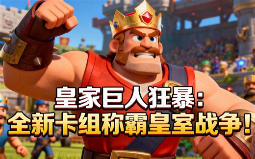 [中配]皇家巨人狂暴：全新卡组称霸皇室战争！ - SirTagCR - Clash Royale