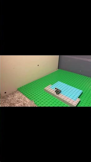 LEGO swimming stop motion #lego #shorts