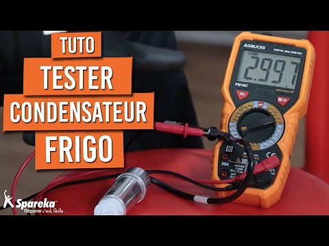 How to test and change a capacitor on a refrigerator