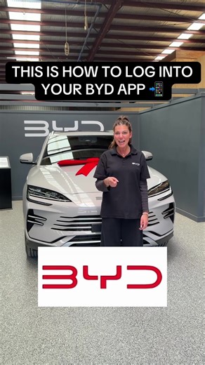 How to Log into Your BYD App
