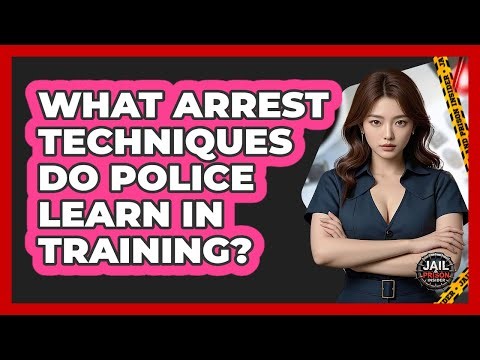 What Arrest Techniques Do Police Learn In Training? - Jail & Prison Insider