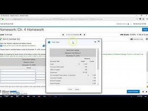 Accounting - Chapter 4 Homework