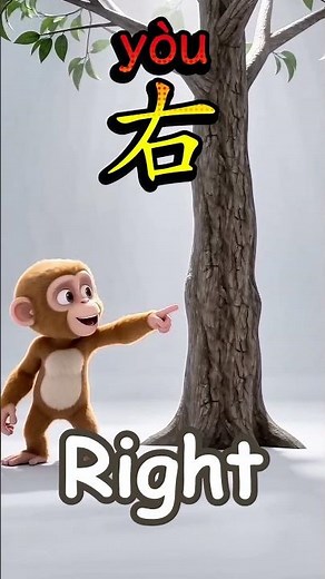 Up Down Left Right in Chinese 🎵 Learn with a Song! 上下左右前后