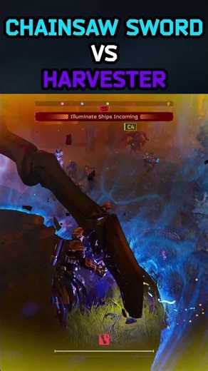 THE CHAINSWORD IN HELLDIVERS 2 IS NUTS - #helldivers2