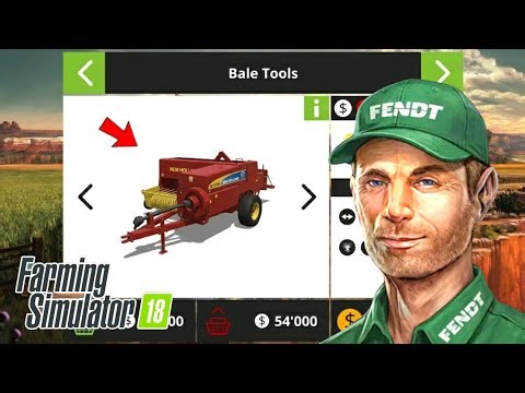 Buying New Baler in FS18 Multiplayer! FS18 Bale Tools Gameplay | #fs18