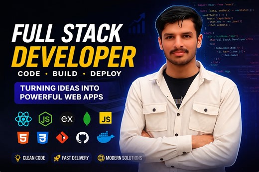 I will build a professional full stack website using React PHP and Node JS | Sikaty