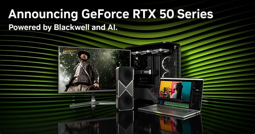 New GeForce RTX 50 Series Graphics Cards & Laptops Powered By NVIDIA Blackwell Bring Game-Changing AI and Neural Rendering Capabilities To Gamers and Creators
