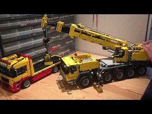 Lego Technic Mobile Crane MK II 42009 Functions