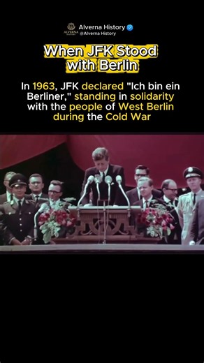 When JFK Stood with Berlin #historycomesalive #historytok #youtubeshorts #historia #historyfacts